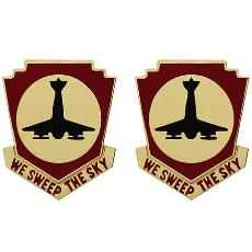 517th ADA (Air Defense Artillery) Unit Crest (We Sweep the Sky)